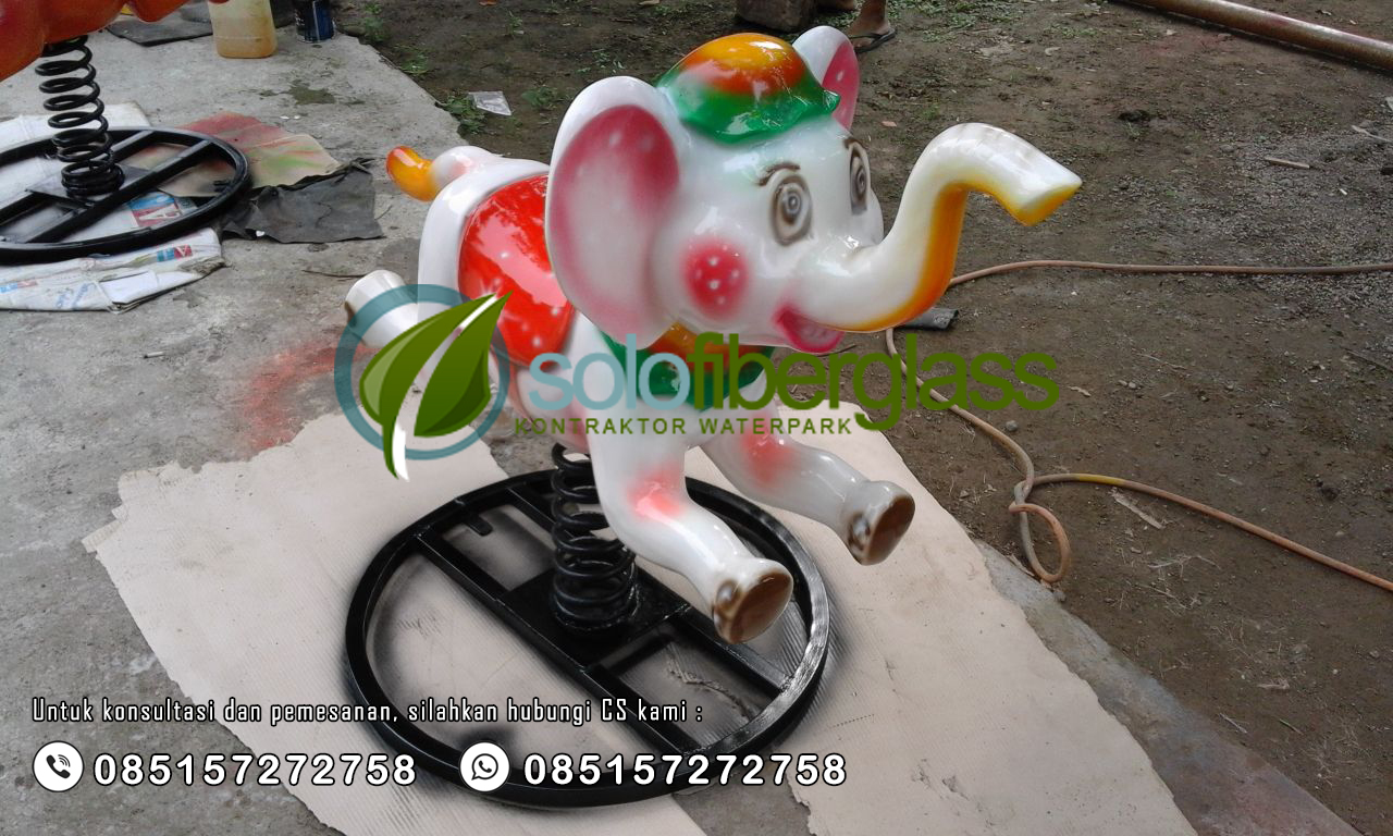 Mainan Koin Gajah Fiberglass - Mainan Koin Gajah Fiberglass