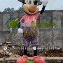 Patung Fiber Minny Mouse