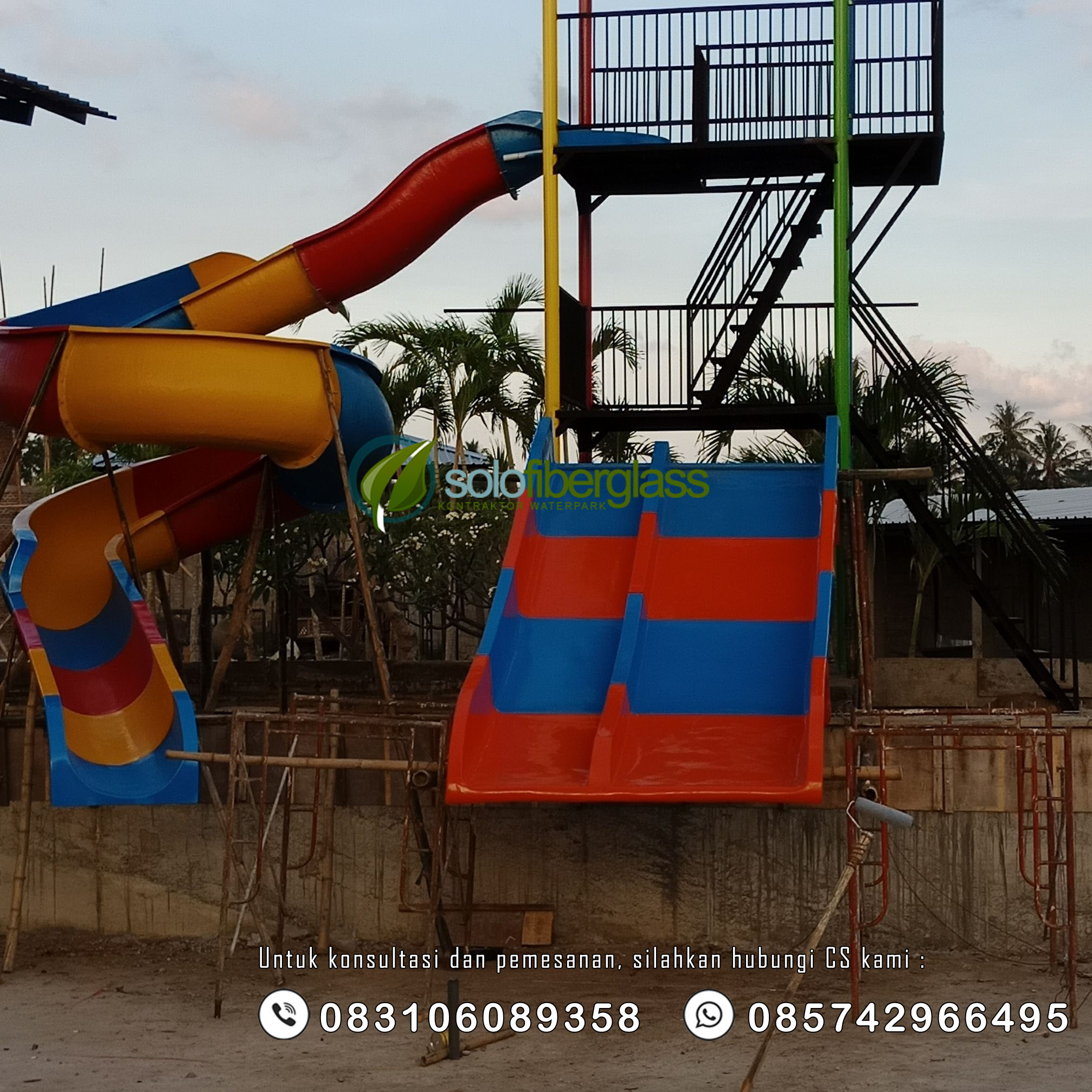 Portofolio Pemasangan Waterboom Mini - Portofolio
