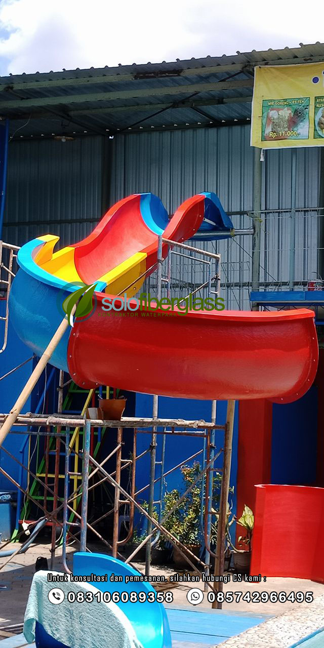 Portofolio Perosotan Waterboom Spiral - Portofolio